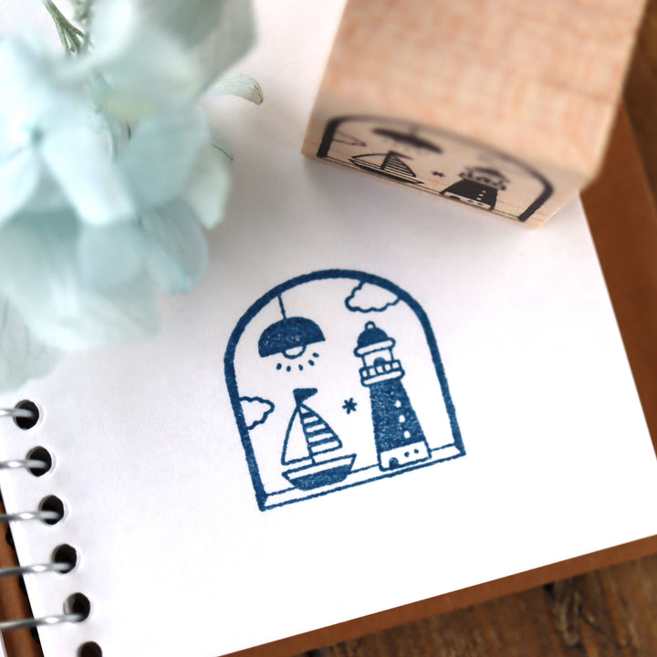 Last Stock Limited Edition Rubber Stamp - From the Window