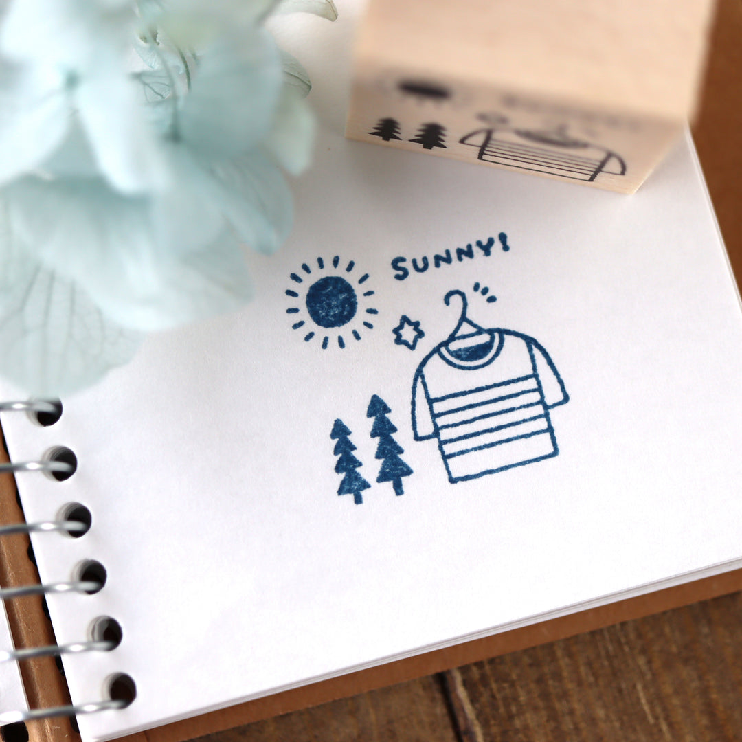 Limited Edition Rubber Stamp - Sunny