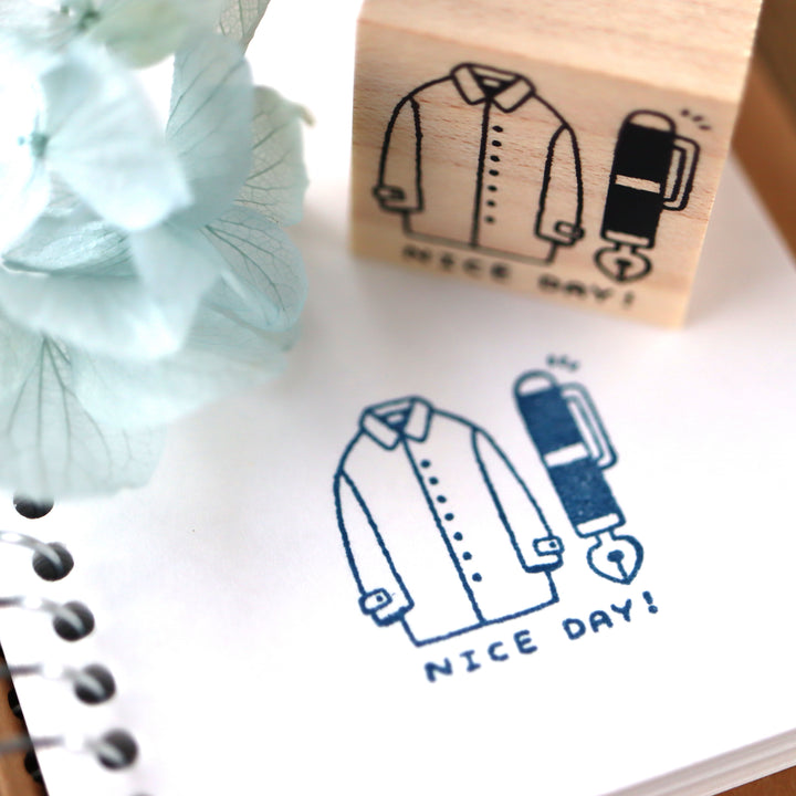 Limited Edition Rubber Stamp - Nice Day