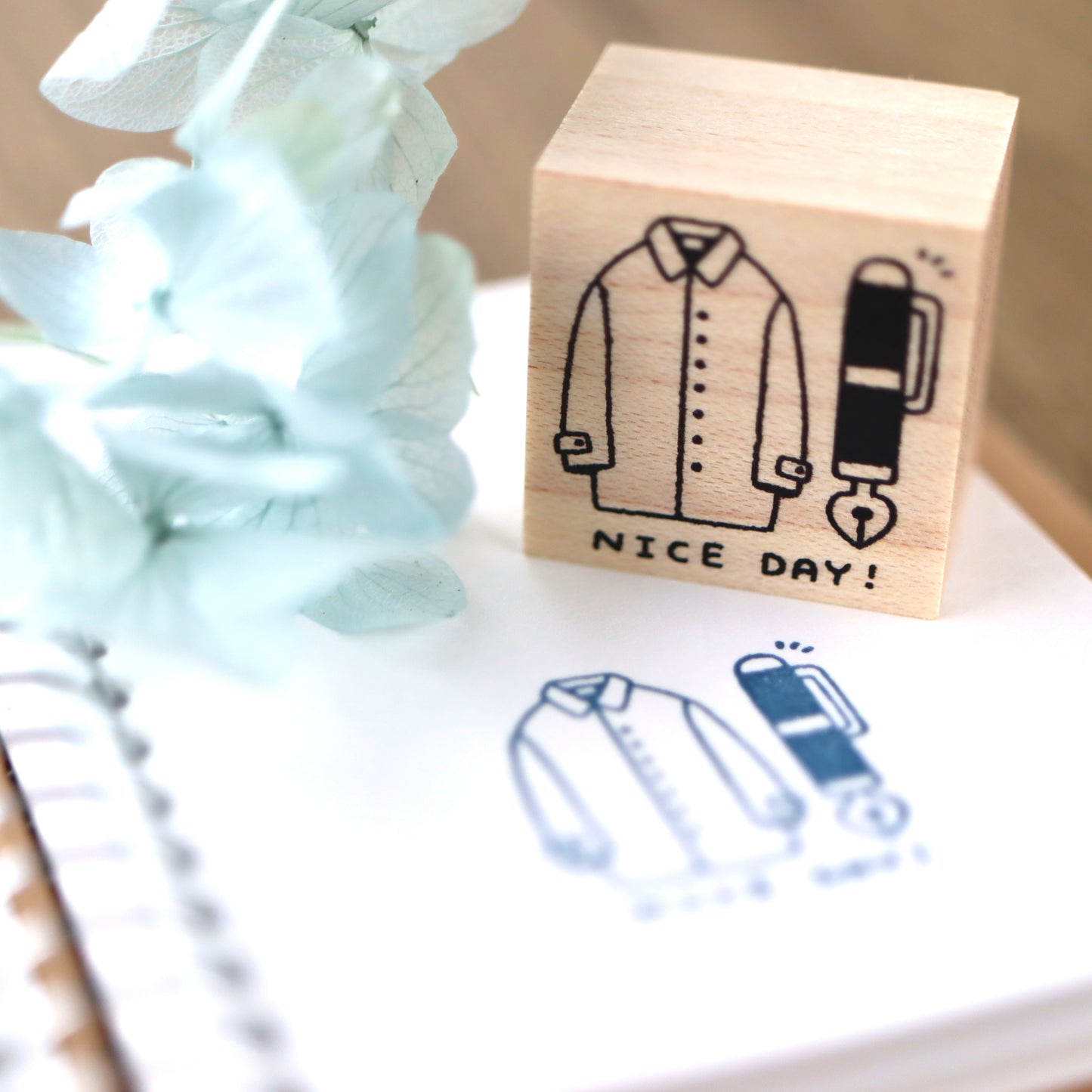 Limited Edition Rubber Stamp - Nice Day