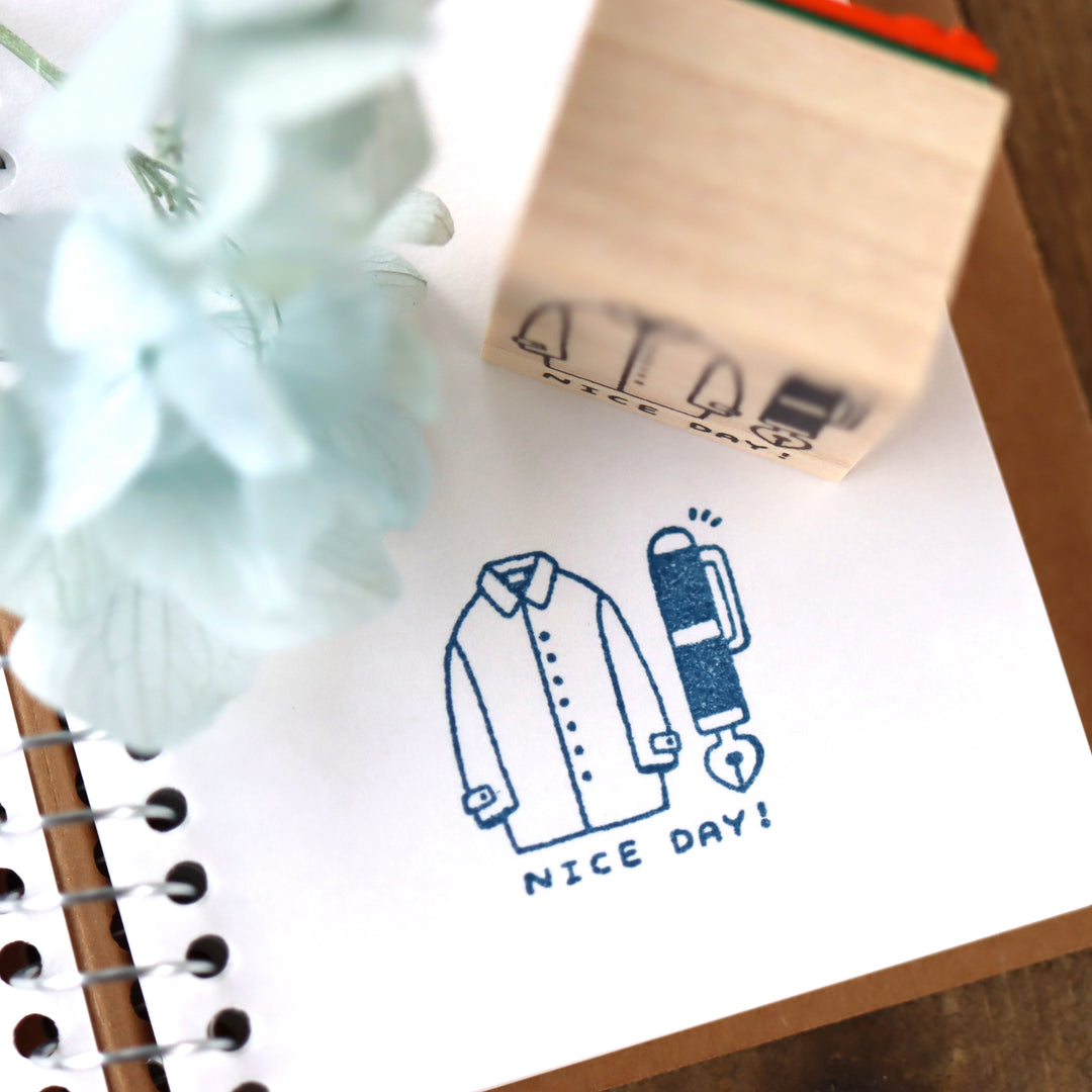 Limited Edition Rubber Stamp - Nice Day