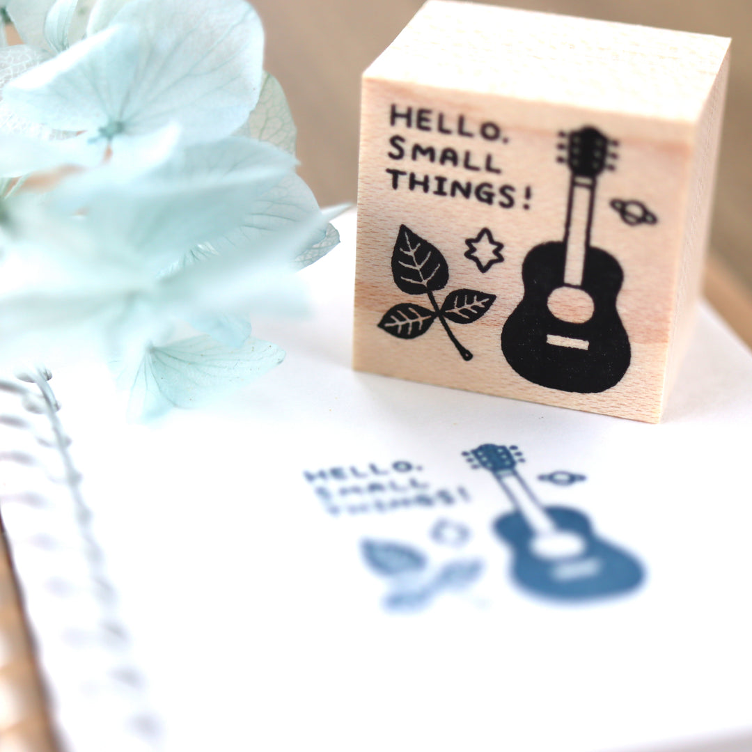 Limited Edition Rubber Stamp - Hello Small Things