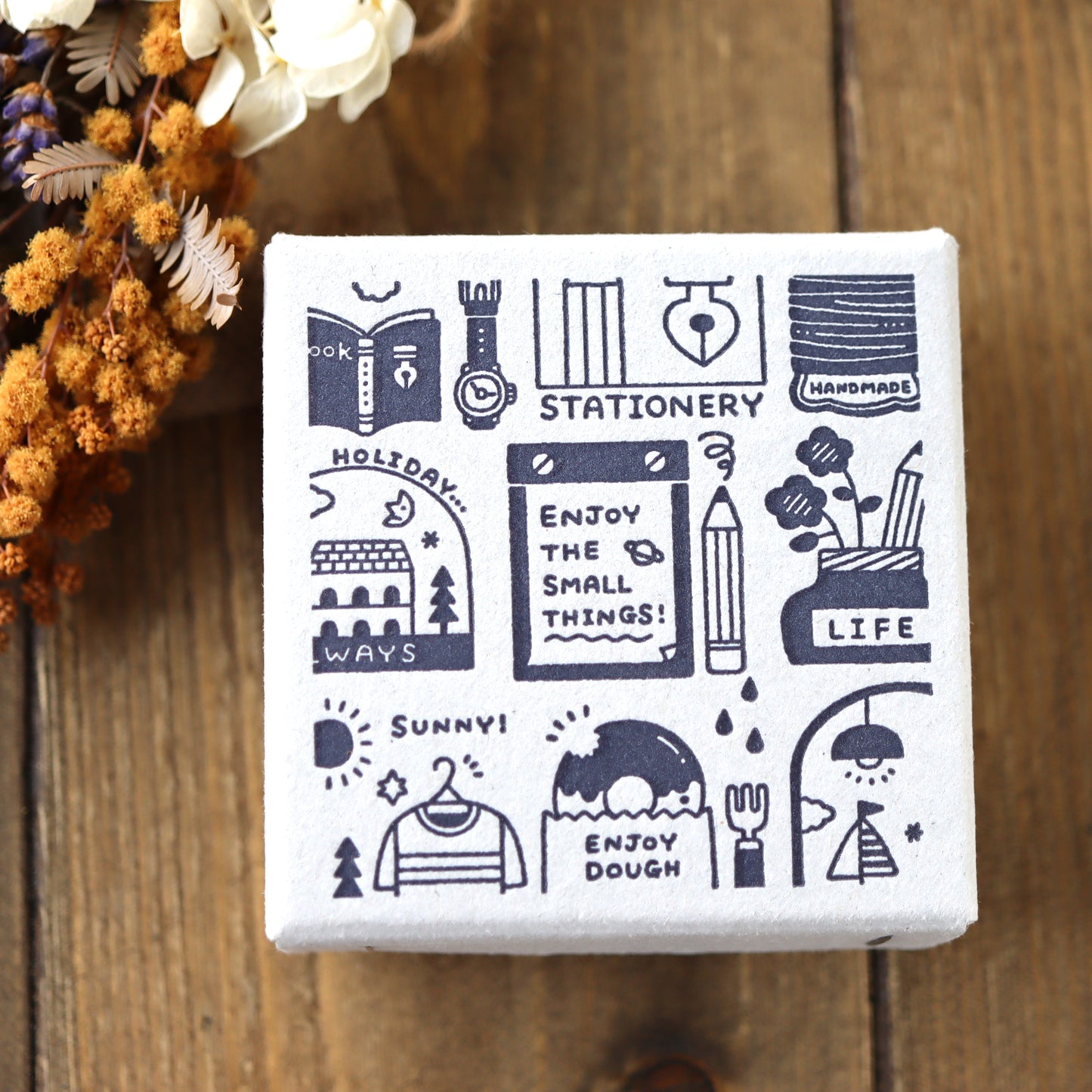 Last Stock Limited Edition Rubber Stamp - From the Window