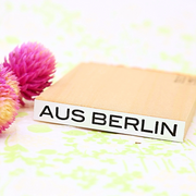 Rubber Stamp - Aus Berlin