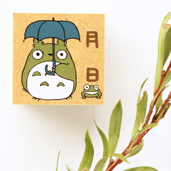 Totoro Rubber Stamp - Date