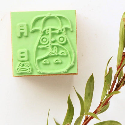 Totoro Rubber Stamp - Date