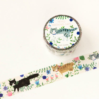 Aiko Fukawa Washi Tape - Cat