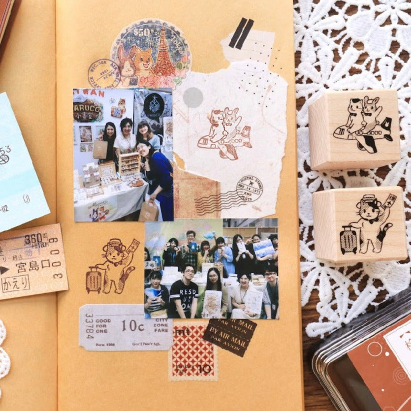 CTFJ x Maruco Art Rubber Stamp - Trip to Japan
