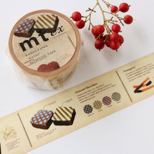 mt ex Washi Tape - Encyclopedia Chocolate