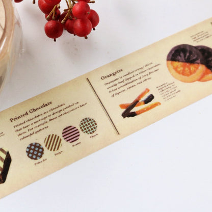 mt ex Washi Tape - Encyclopedia Chocolate
