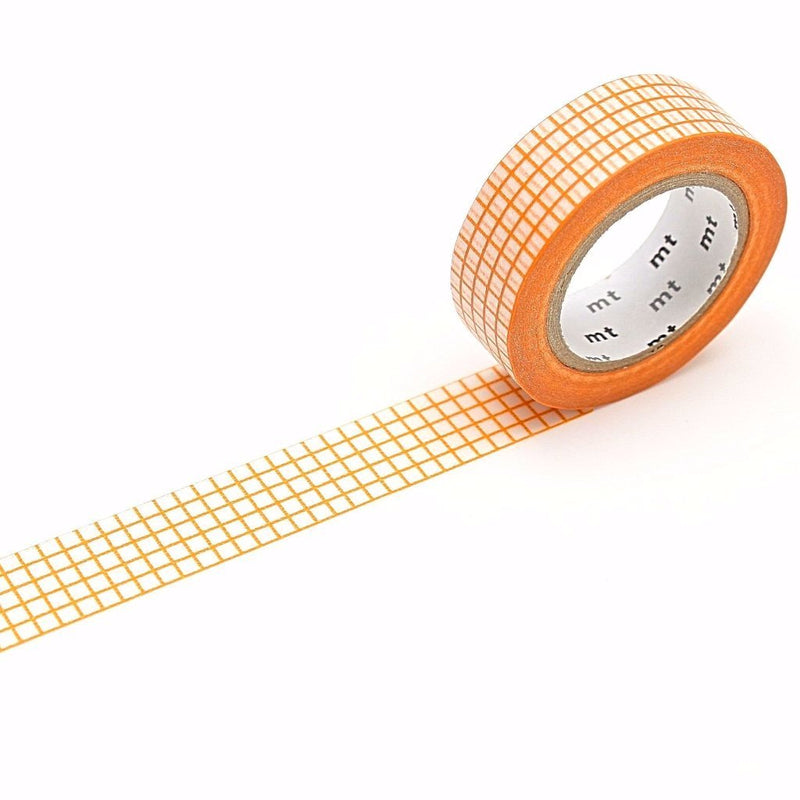 Washi Tape - Mandarin Grid