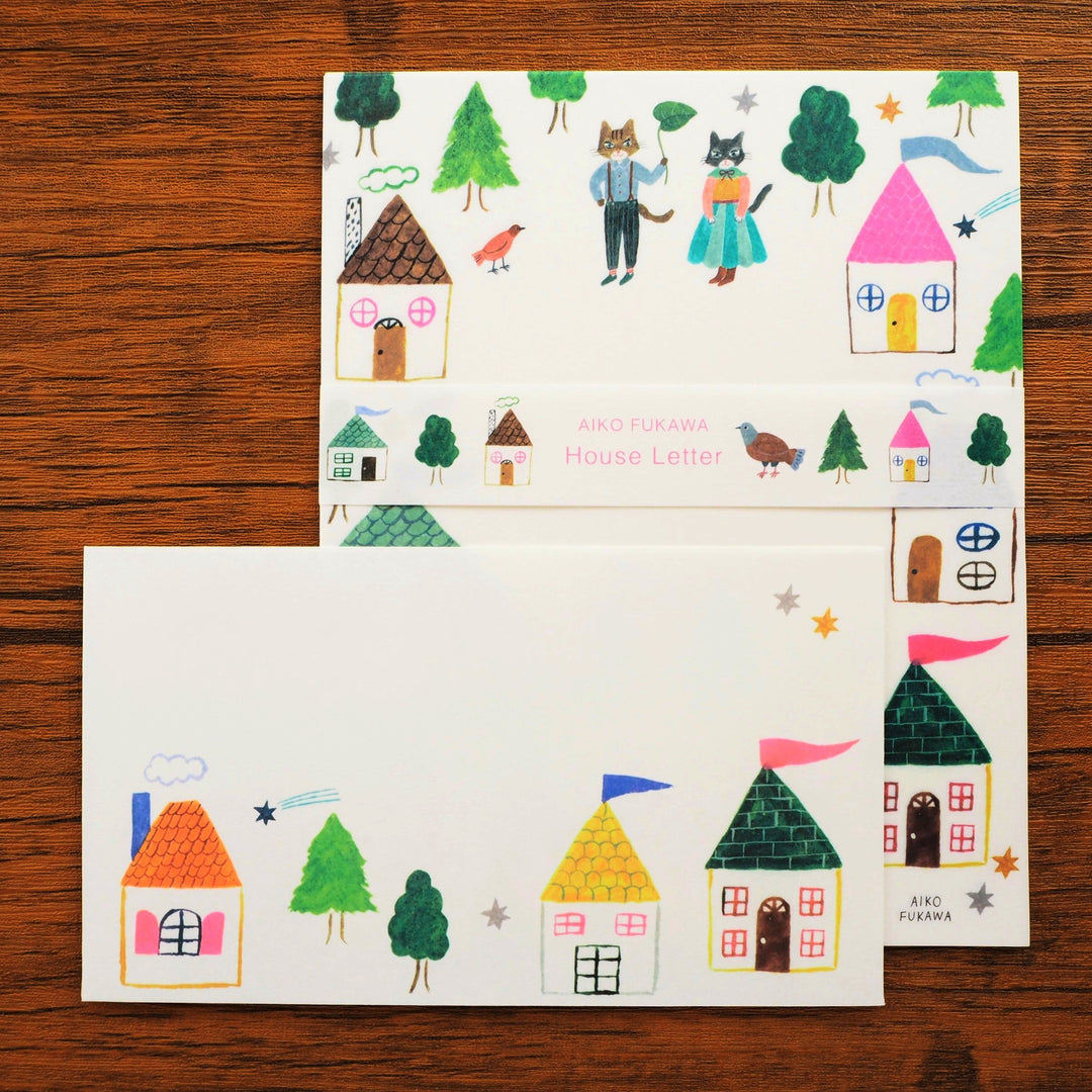 Aiko Fukawa Letter Set - House Letter