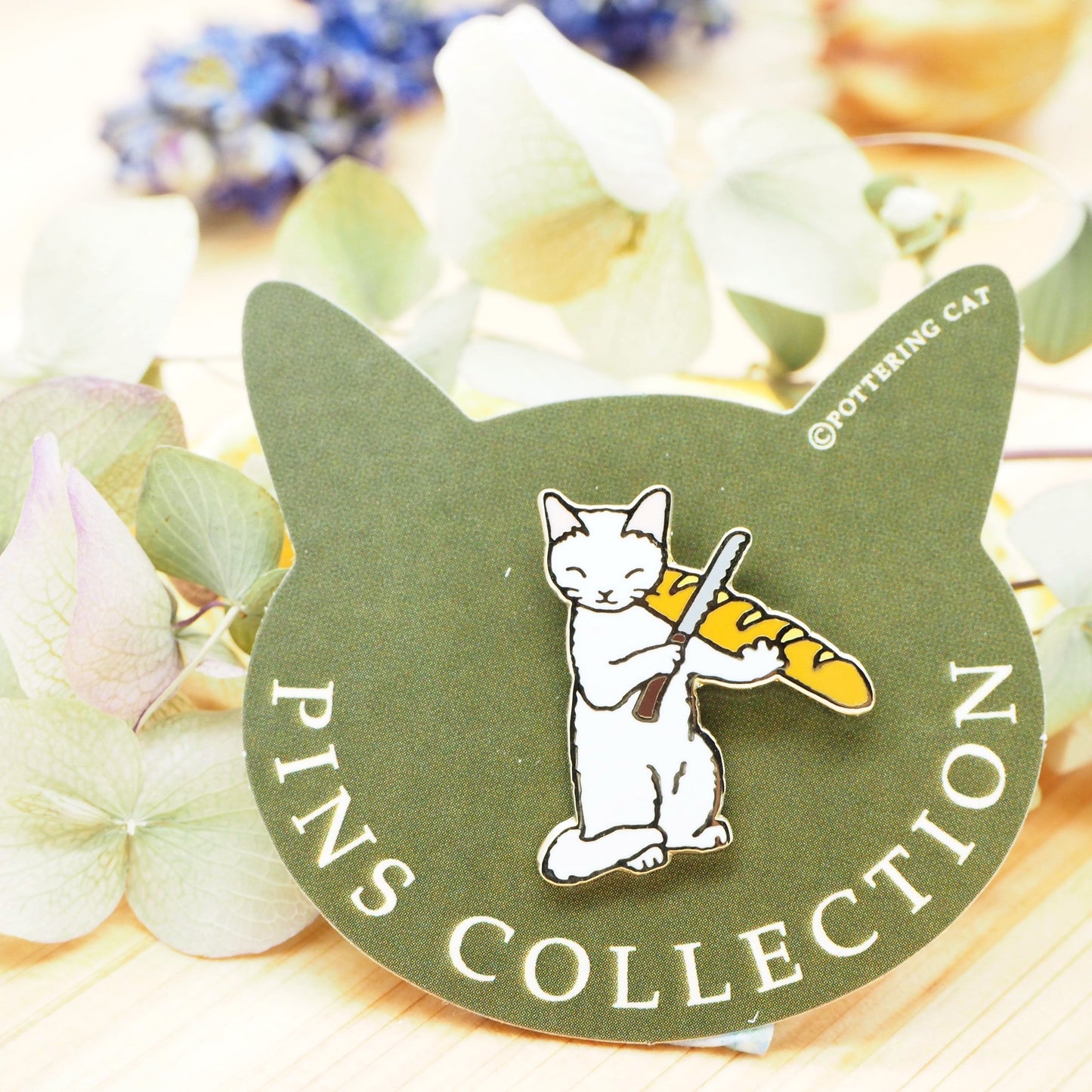 Pottering Cat Cat Pin - Music
