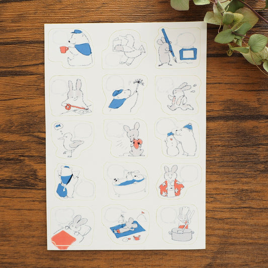 CTFJ x momoro Animal Stickers - Mr. Postman