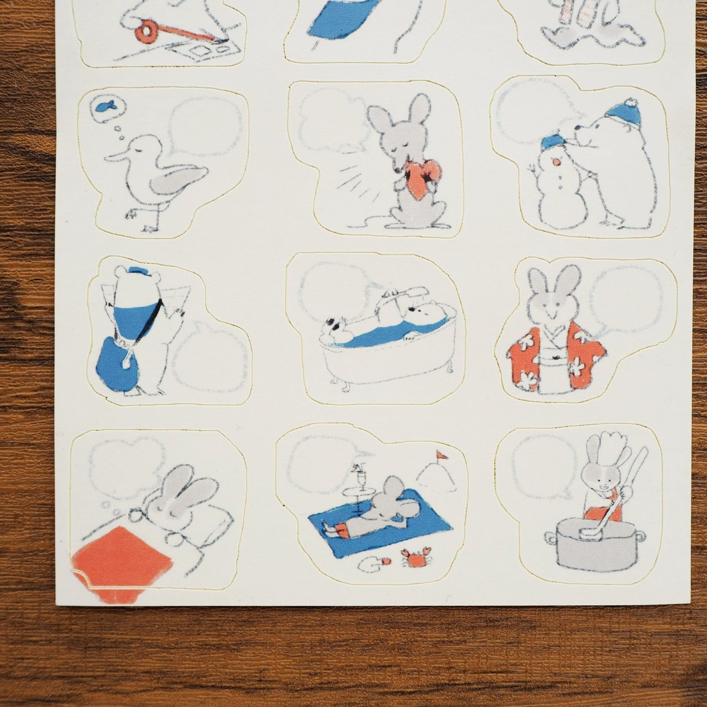 CTFJ x momoro Animal Stickers - Mr. Postman