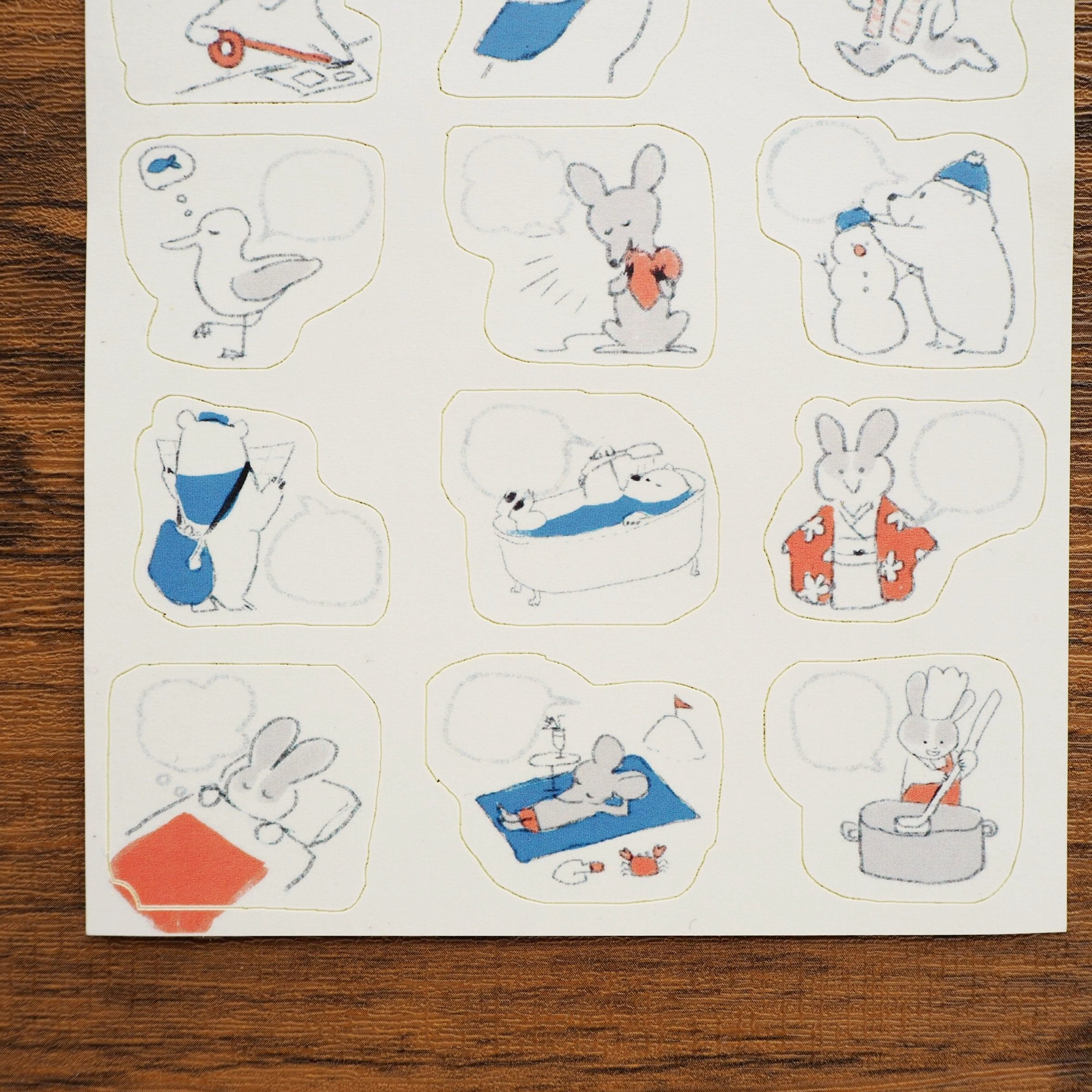 CTFJ x momoro Animal Stickers - Mr. Postman