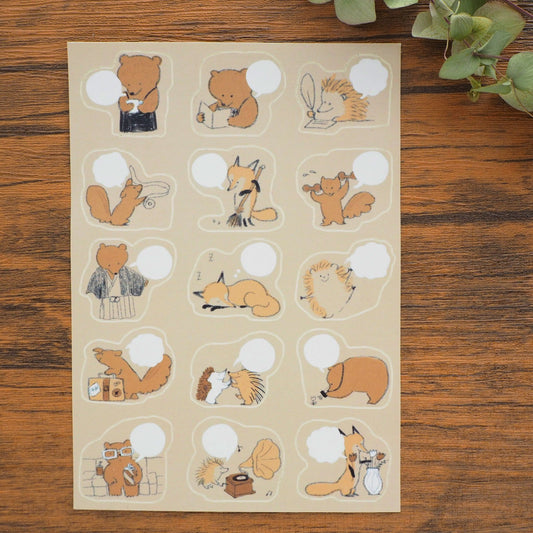 CTFJ x momoro Stickers - Bear's Coffee Shop