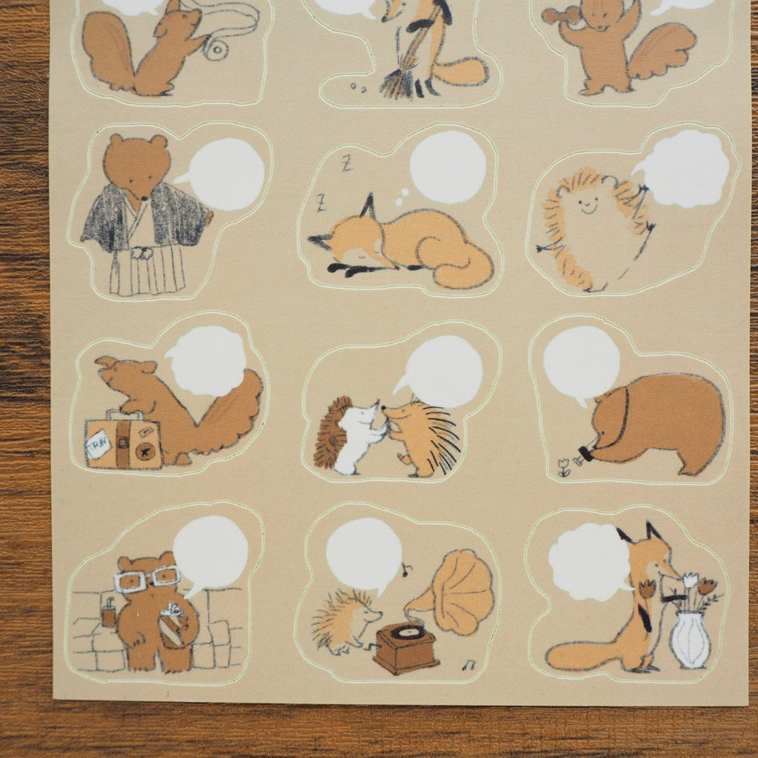 CTFJ x momoro Stickers - Bear's Coffee Shop