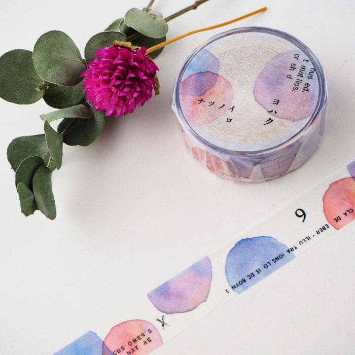 Yohaku Washi Tape - Summer Colors