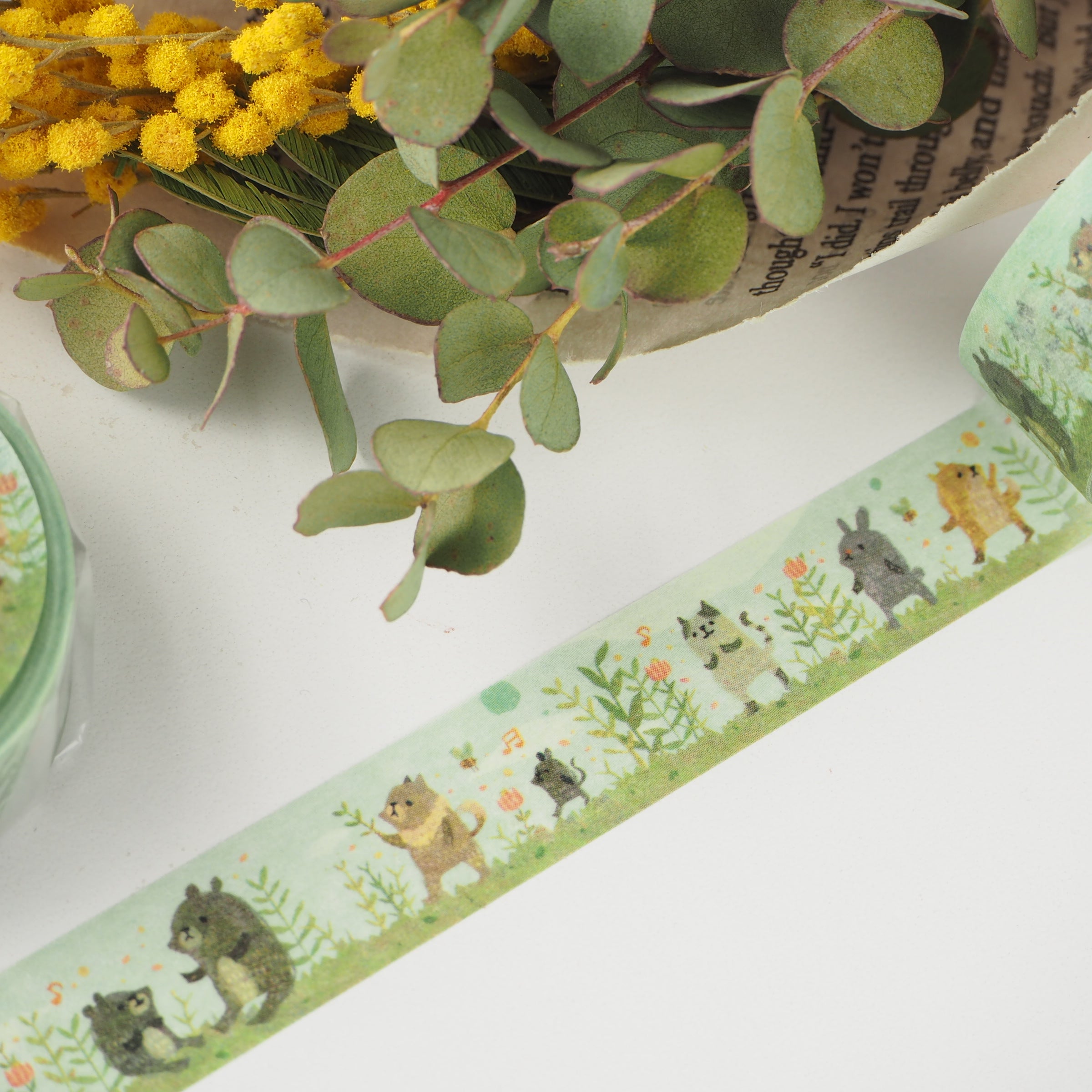 Washi Tape - Happy Animals