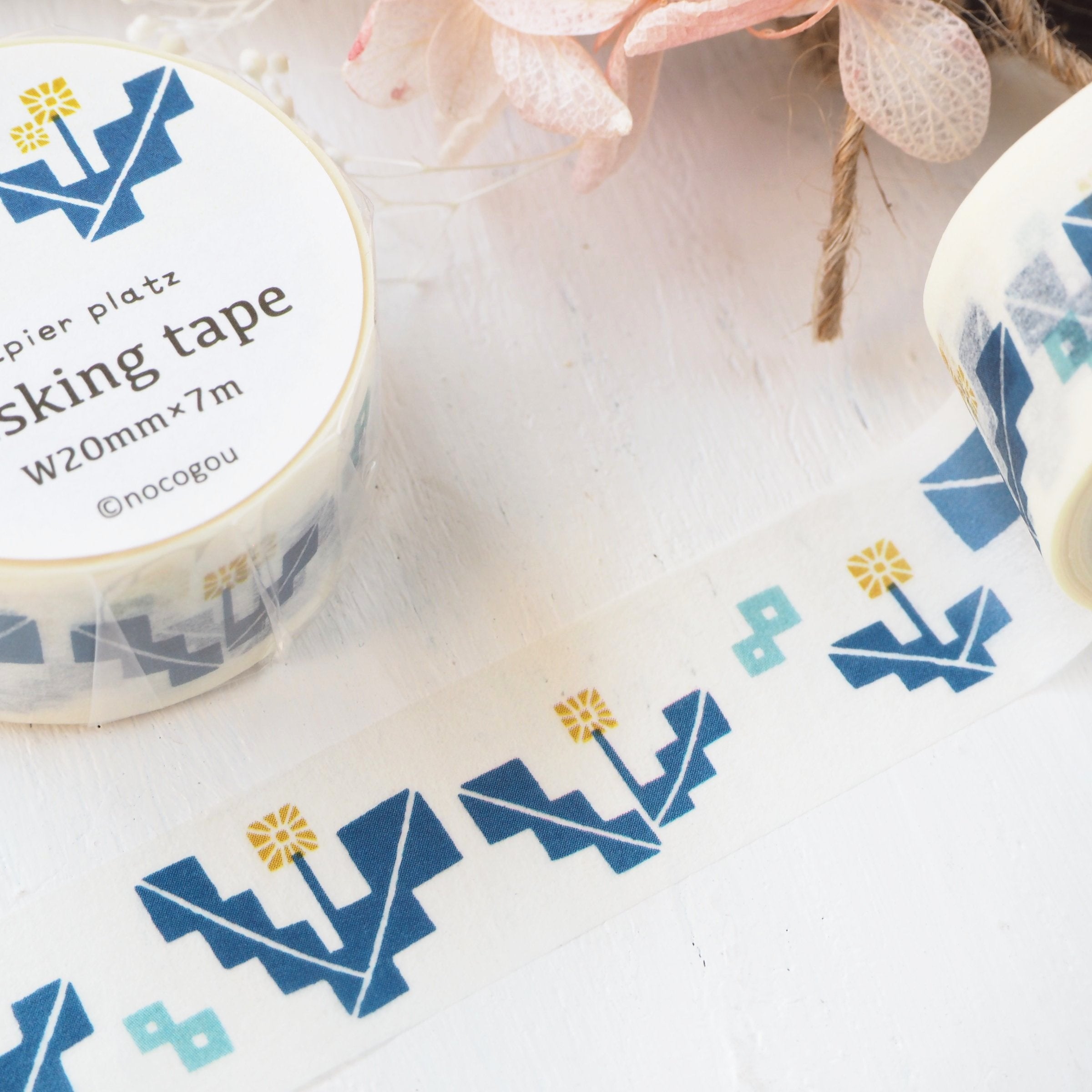 nocogou Washi Tape - Dandelion