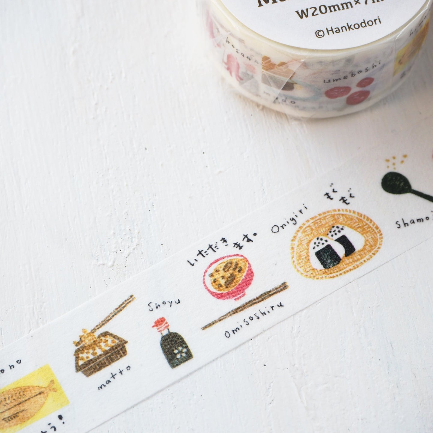 Hankodori Washi Tape - Japanese Breakfast