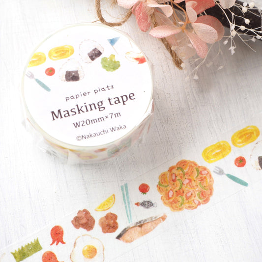 Waka Nakauchi Washi Tape - Bento