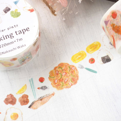 Waka Nakauchi Washi Tape - Bento