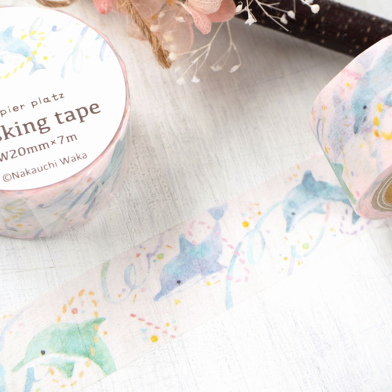 Washi Tape - Dolphin