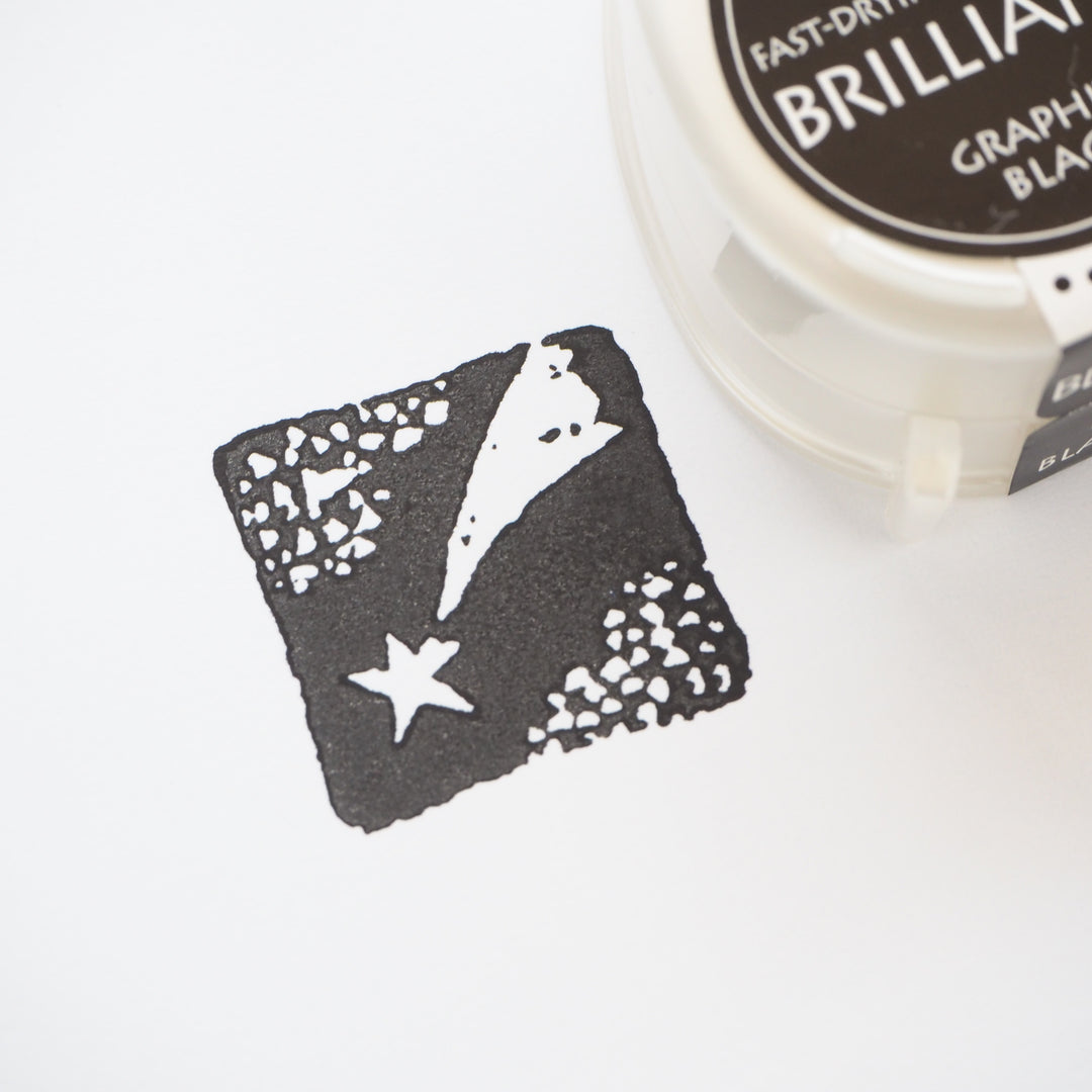 Brilliance Stamp Ink - Graphite Black