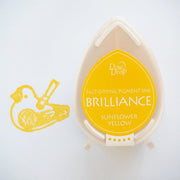 Brilliance Stamp Ink - Sun Flower Yellow