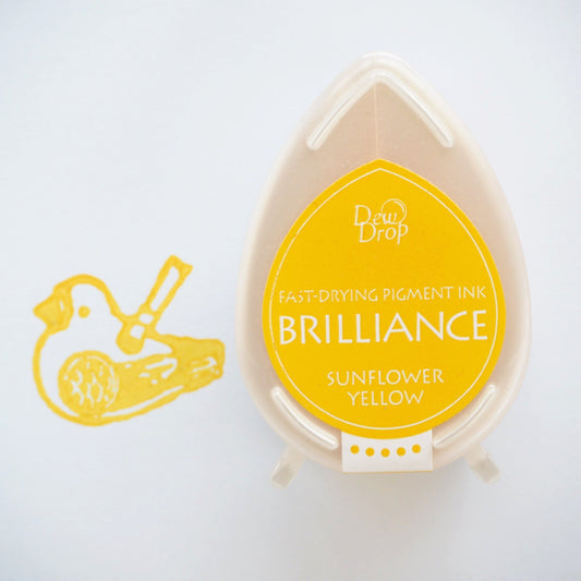 Brilliance Stamp Ink - Sun Flower Yellow