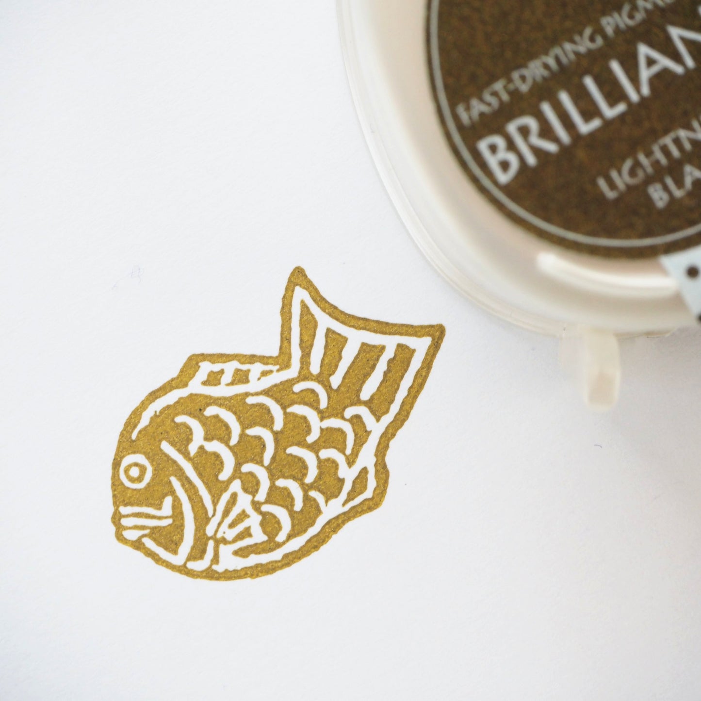 Brilliance Stamp Ink - Lightning Black
