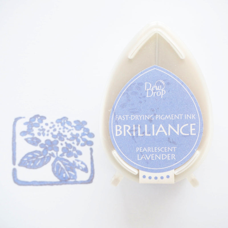 Brilliance Stamp Ink - Pearlescent Lavender