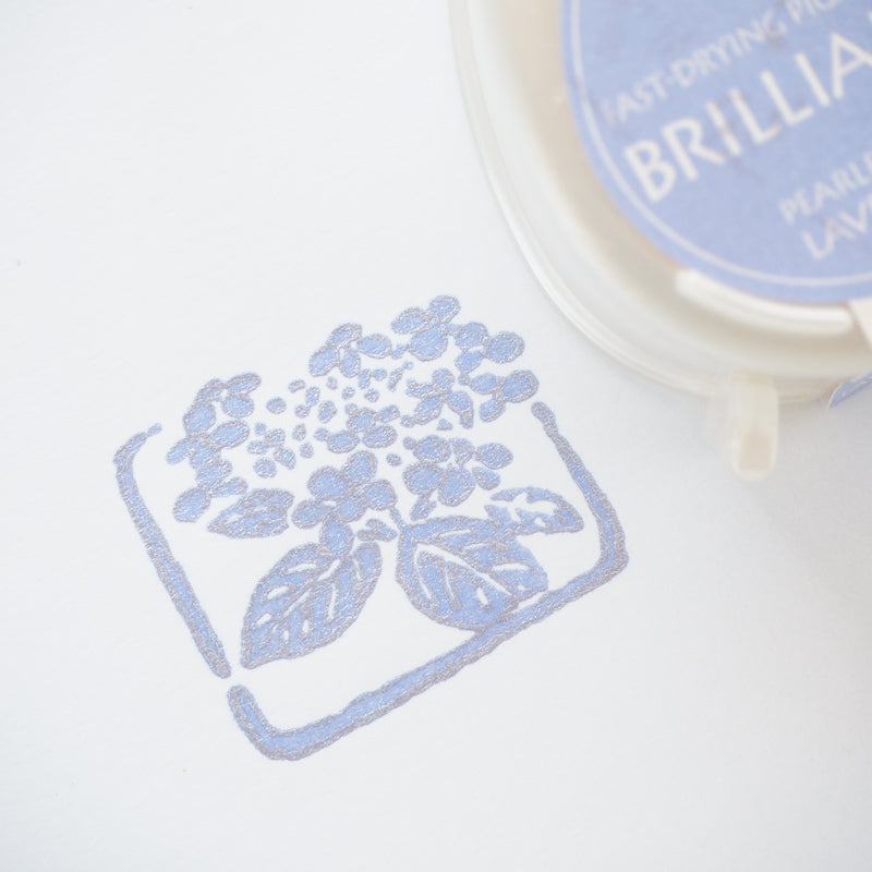 Brilliance Stamp Ink - Pearlescent Lavender