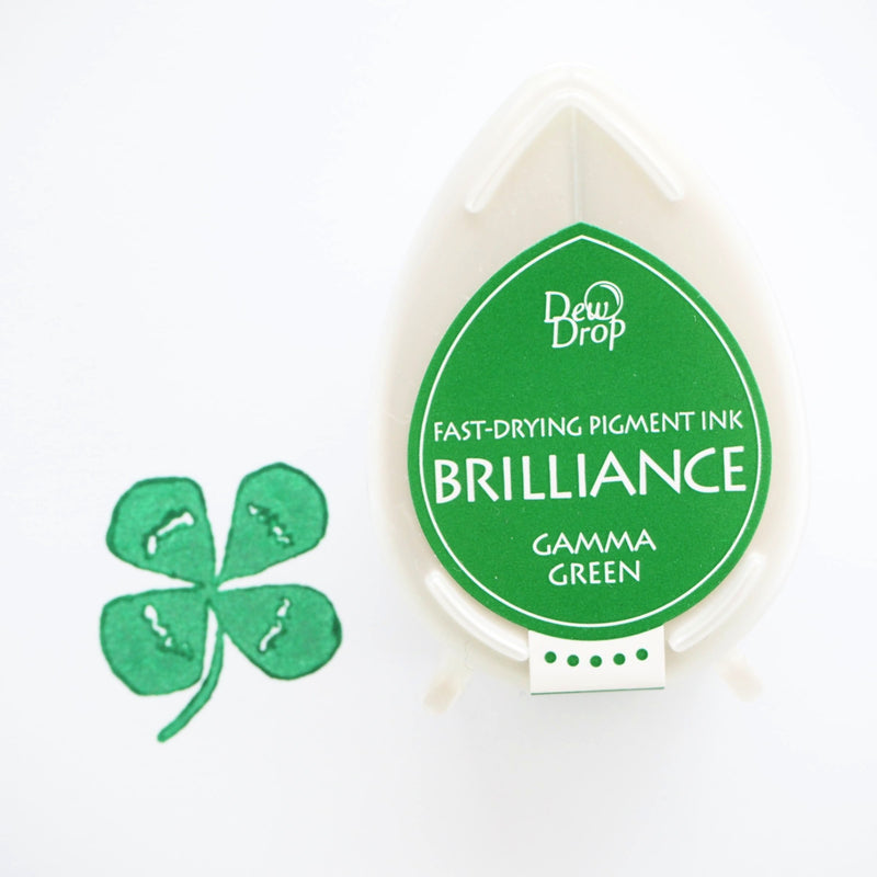 Brilliance Stamp Ink - Gamma Green