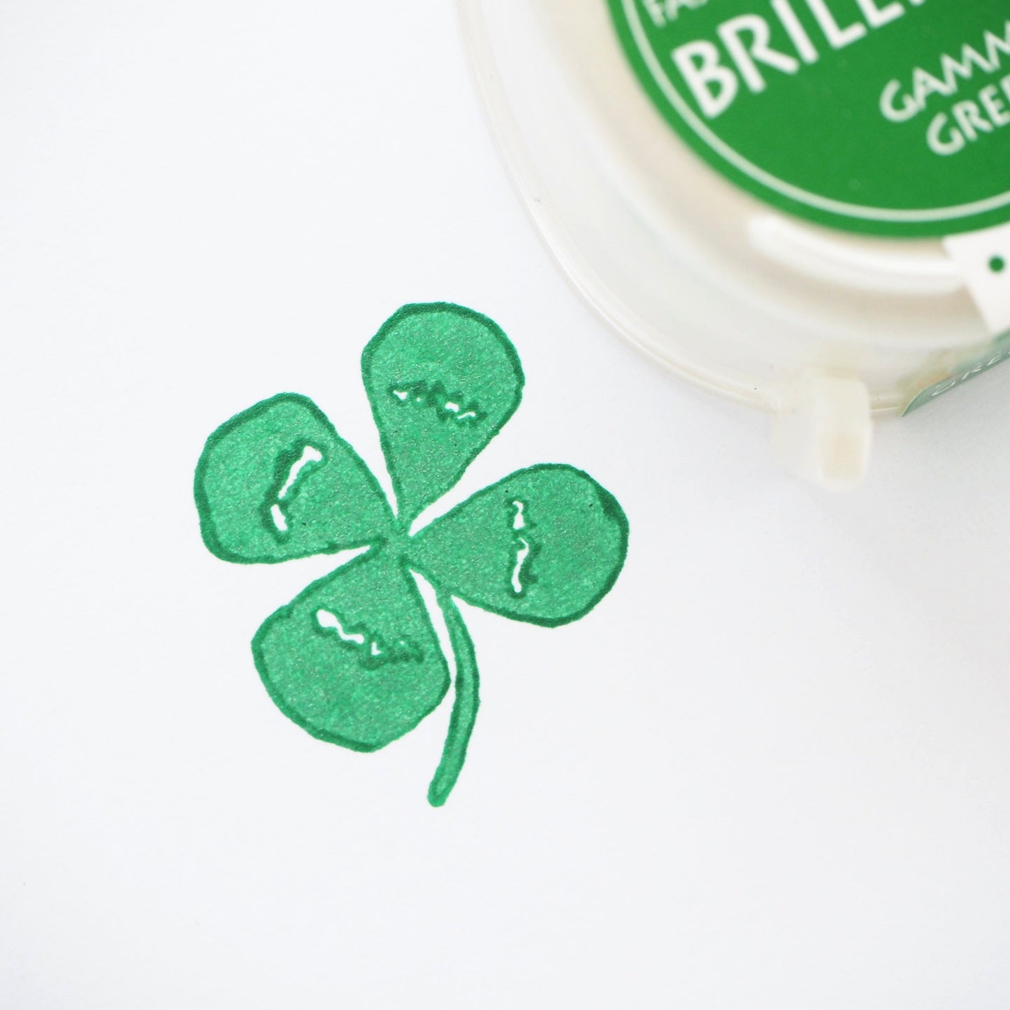Brilliance Stamp Ink - Gamma Green