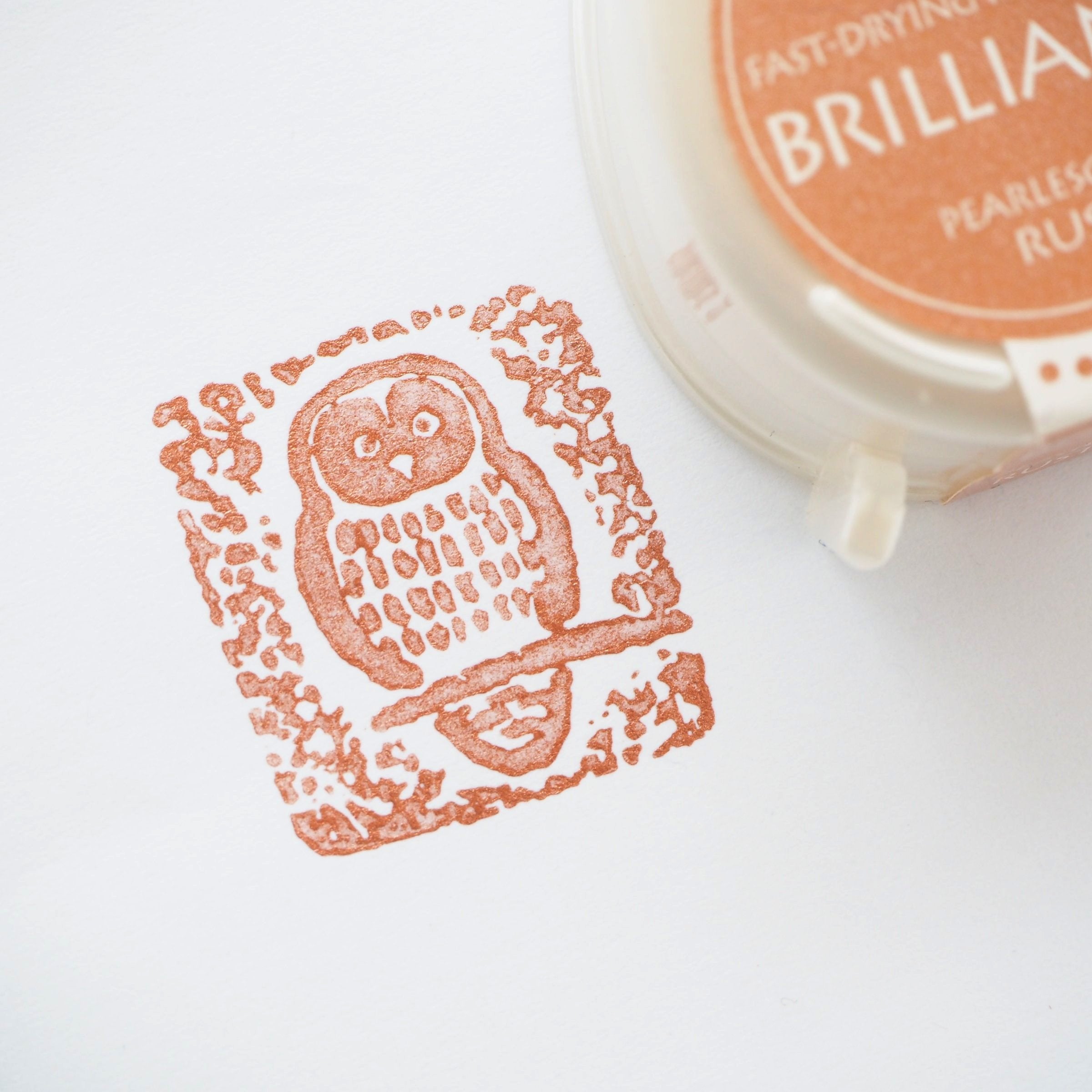 Brilliance Stamp Ink - Pearlescent Rust