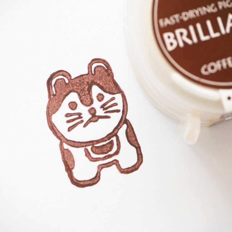 Brilliance Stamp Ink - Coffee Bean