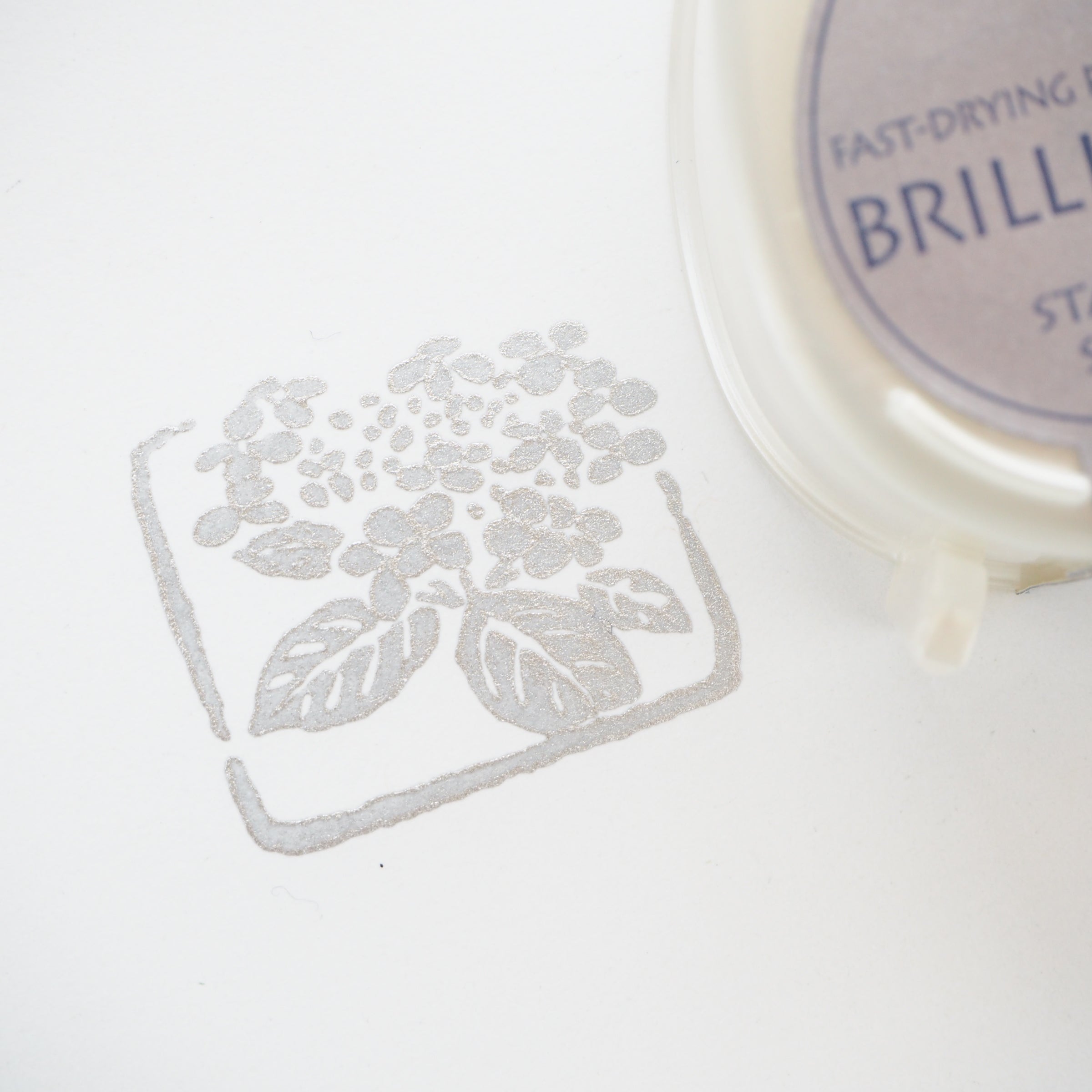 Brilliance Stamp Ink - Starlite Silver