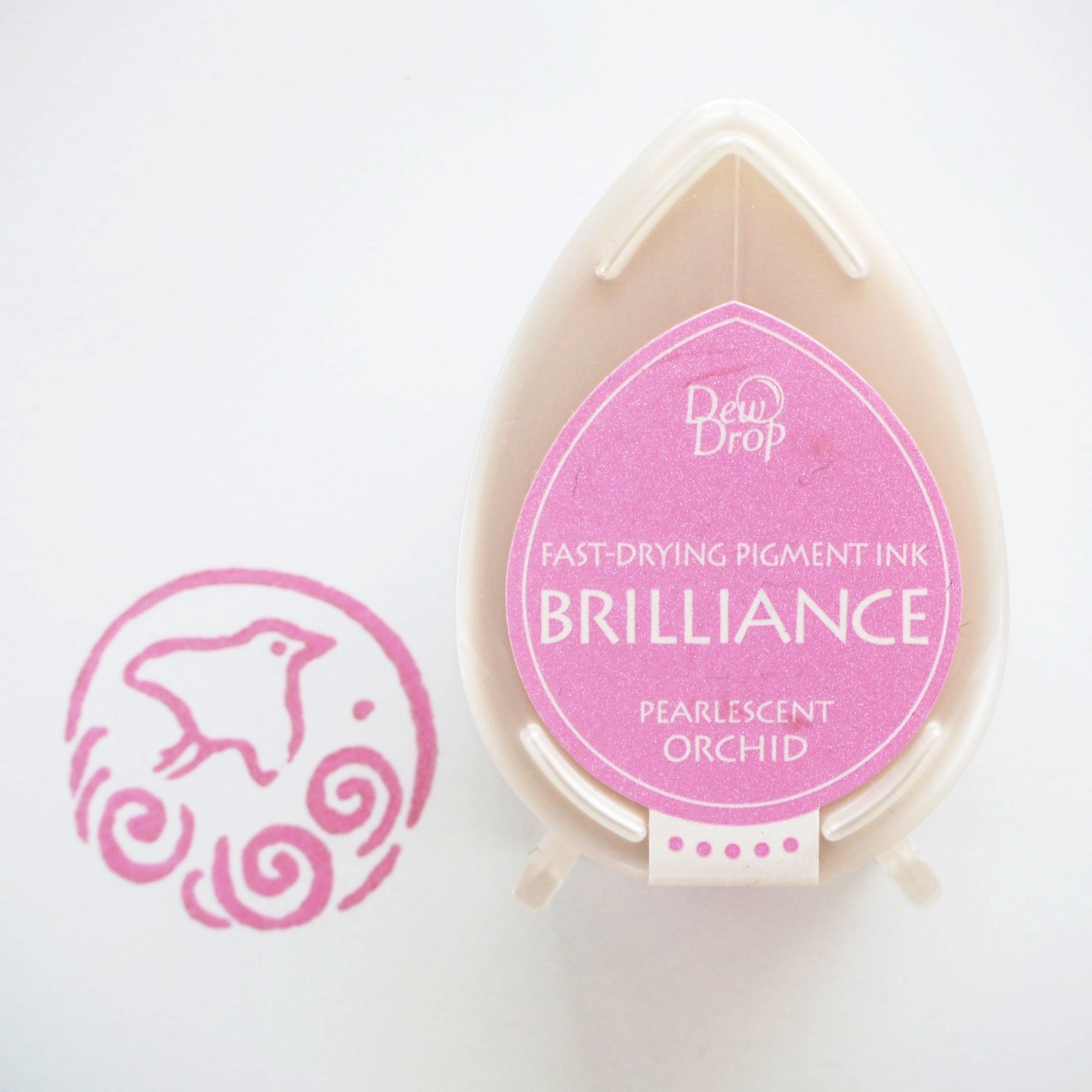 Brilliance Stamp Ink - Pearlescent Orchid