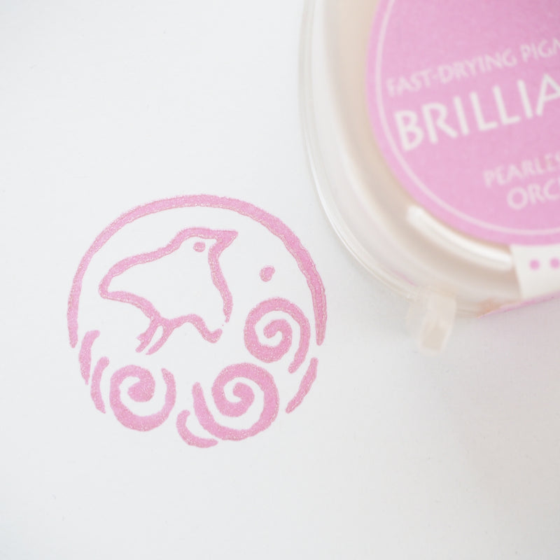 Brilliance Stamp Ink - Pearlescent Orchid