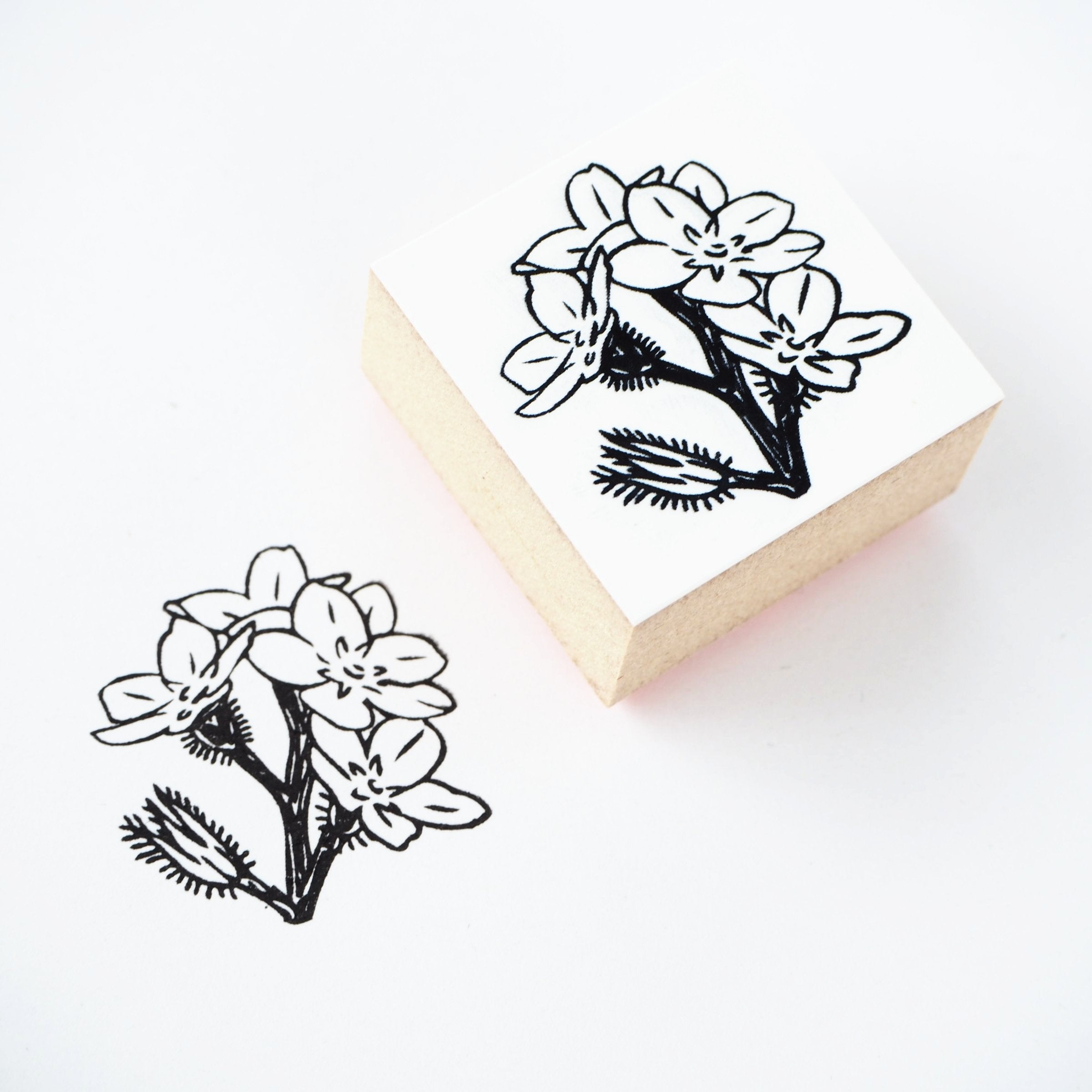 Rubber Stamp - Forget-me-not