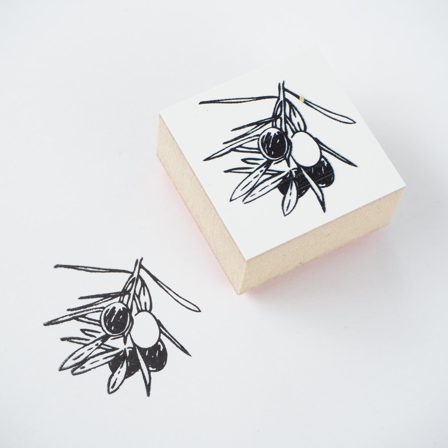 Rubber Stamp - Olive