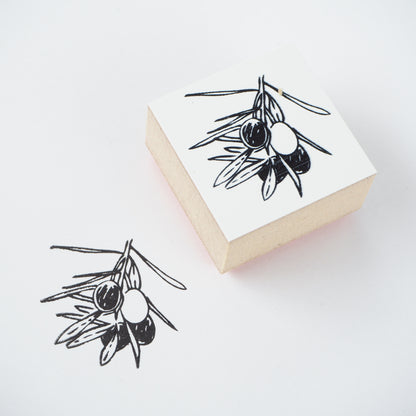 Rubber Stamp - Olive