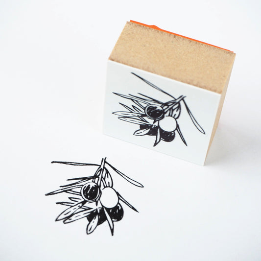 Rubber Stamp - Olive