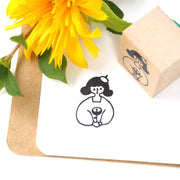 CTFJ x cotori cotori Rubber Stamp - Flower