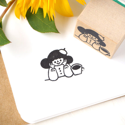 CTFJ x cotori cotori Rubber Stamp - Coffee Time