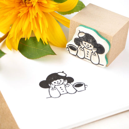 CTFJ x cotori cotori Rubber Stamp - Coffee Time