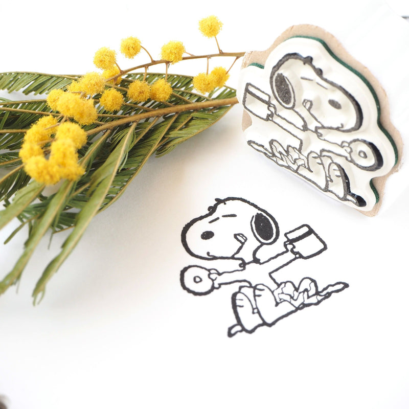 Snoopy Stamp - Cafe